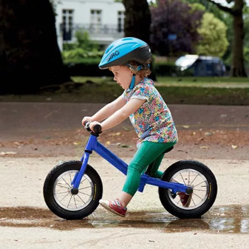 Bicicleta fara pedale-albastru