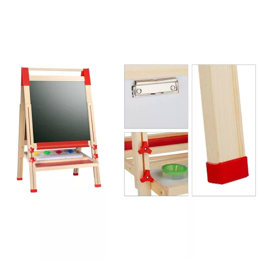 Tabla de scris din lemn cu doua fete