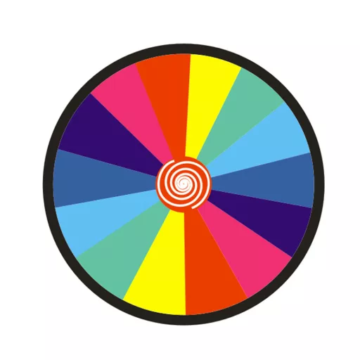 Roata norocului cu stand, cu suprafata de scris