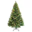 Brad artificial, cu 260 LED-uri, alb cald-180 cm