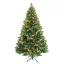 Brad artificial, cu 320 LED-uri, alb cald-210 cm