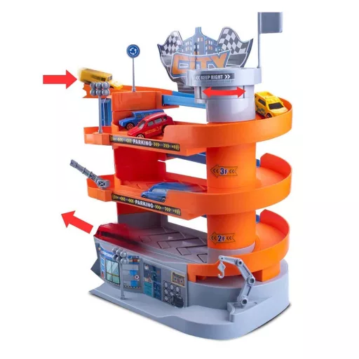 Garaj parcare cu 4 etaje, cu lift si 6 buc vehicule