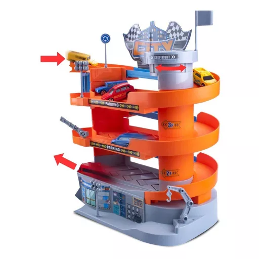 Garaj parcare cu 4 etaje, cu lift si 6 buc vehicule