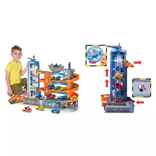 Garaj parcare cu 4 etaje, cu lift si 6 buc vehicule