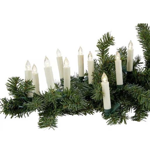 Set de lumanari fara fir cu telecomanda, 30 buc, in mai multe culori