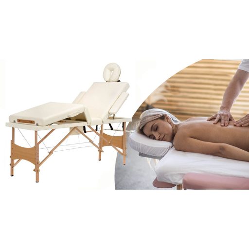 Masa de masaj cu 4 zone