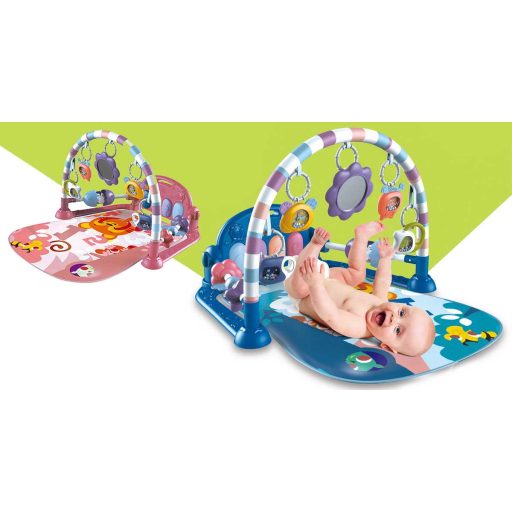 Centru de activitati cu pian-albastru