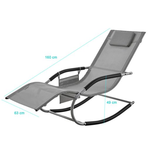 Scaun balansoar cu buzunar