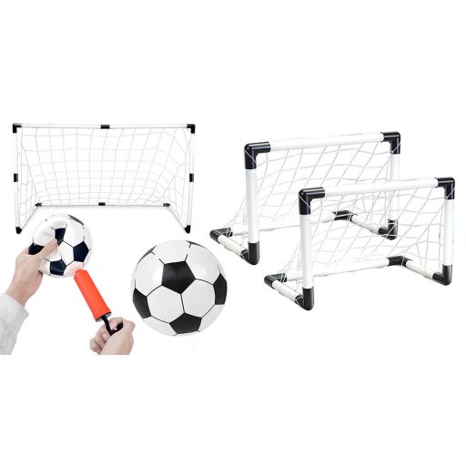 Set poarta fotbal cu minge