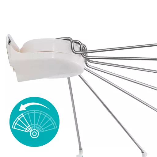 Suport perdea de dus in forma de umbrela