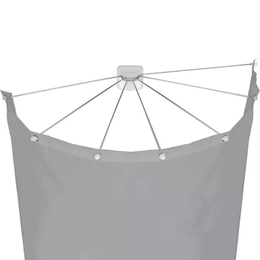 Suport perdea de dus in forma de umbrela