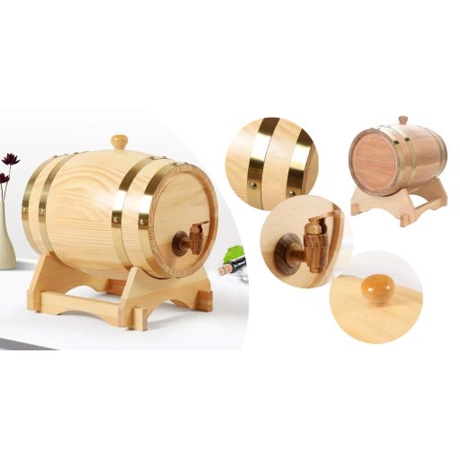 Butoi stejar cu robinet, 5l