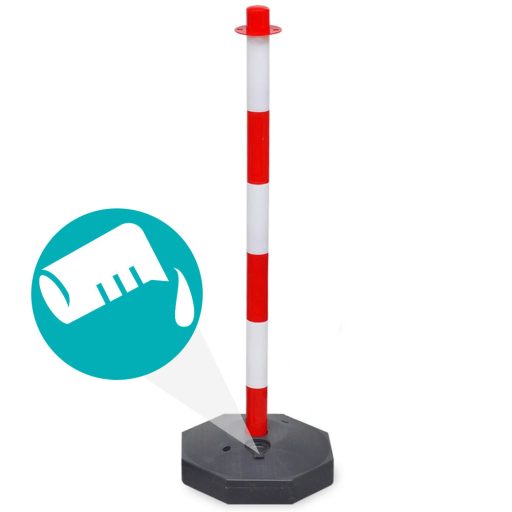 Stalp de trafic cu lant, 4 buc