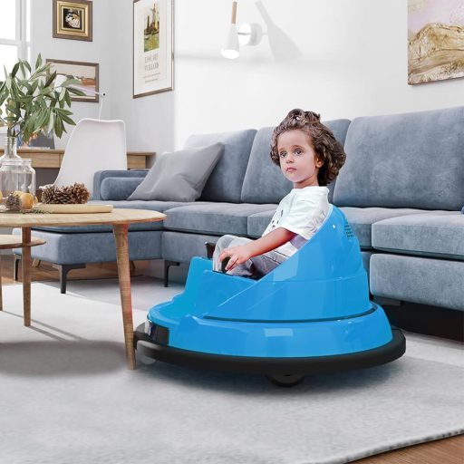 Dodgem electric pentru copii, 6V, cu baterie si telecomanda, in mai multe culori