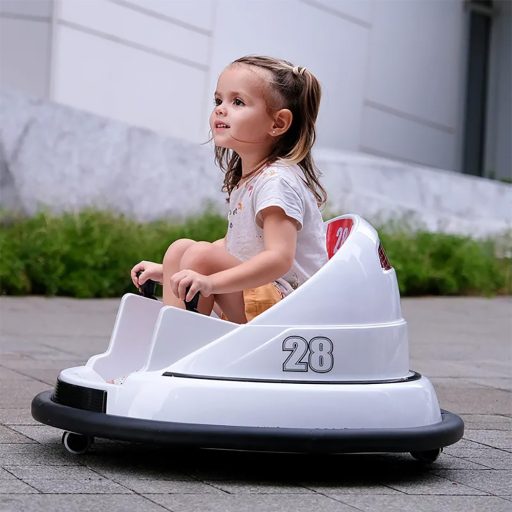 Dodgem electric pentru copii, 6V, cu baterie si telecomanda, in mai multe culori