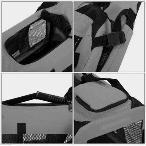 Geanta pliabila pentru transport animale de companie-marimea M