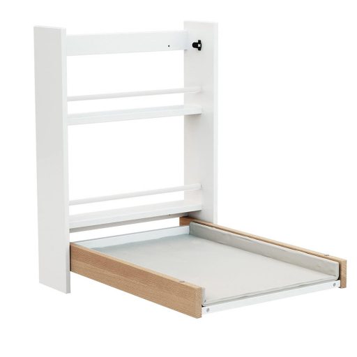 Masa pentru infasat de perete, rabatabila