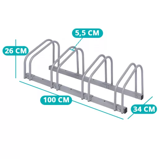 Depozit exterior pentru 4 biciclete