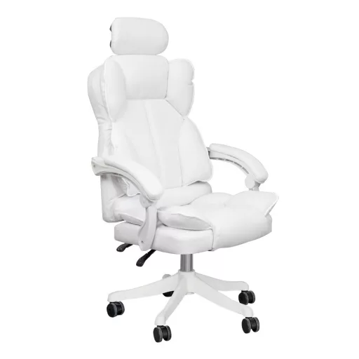 Scaun rotativ directorial Lux-alb