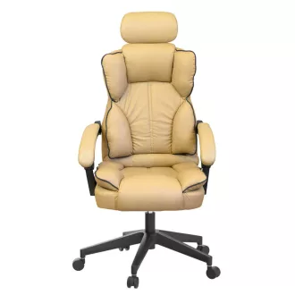 Scaun rotativ directorial Lux-bej