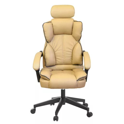 Scaun rotativ directorial Lux-bej
