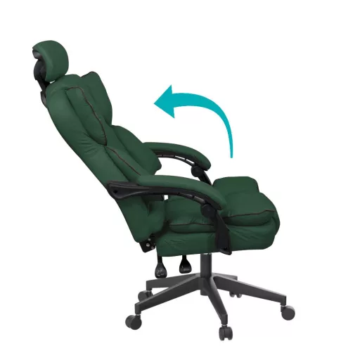 Scaun rotativ directorial Lux-verde inchis