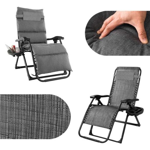 Scaun gravitatie zero capitonat, in mai multe culori