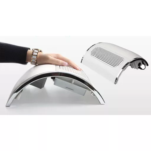 Colector praf unghii electric, cu 3 ventilatoare