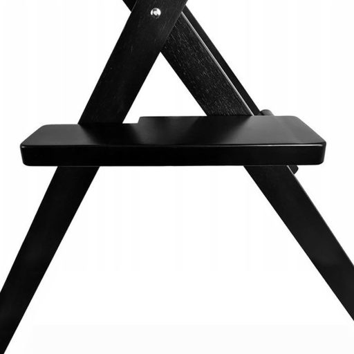 Scaun de machiaj pliabil cu cadru din lemn