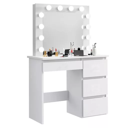 Masă de toaletă Barcelona, Alb