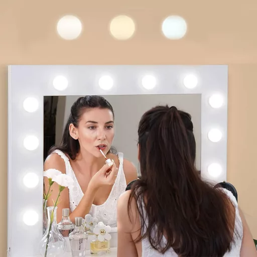 Masă de toaletă Barcelona, Alb