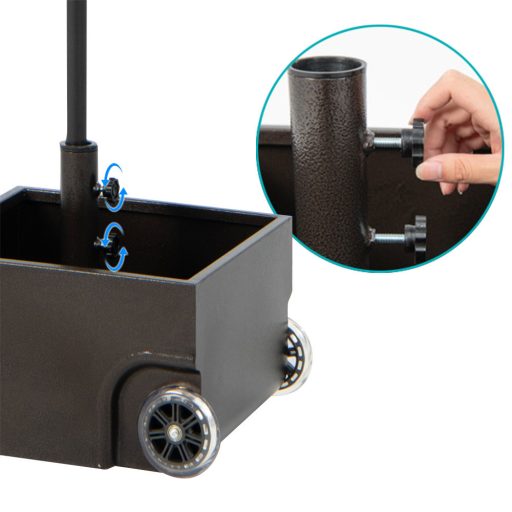 Baza umbrela de soare, tip tarus