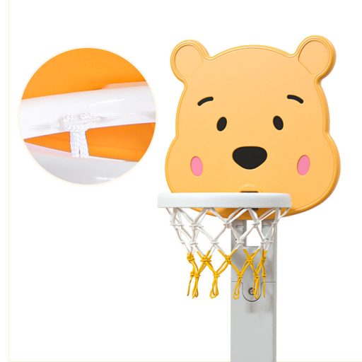 Set de joaca pentru copii 4 in 1 cu inaltime reglabila, portocaliu-galben