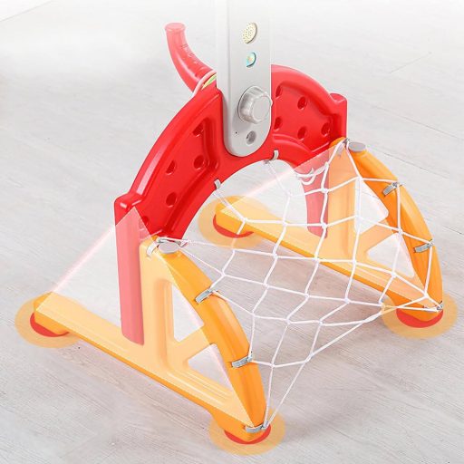 Set de joaca pentru copii 4 in 1 cu inaltime reglabila, in mai multe culori