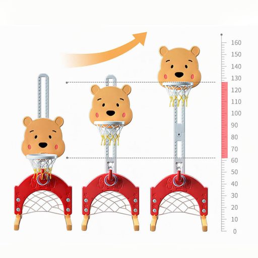 Set de joaca pentru copii 4 in 1 cu inaltime reglabila, in mai multe culori