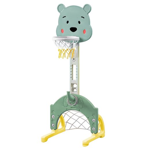 Set de joaca pentru copii 4 in 1 cu inaltime reglabila, in mai multe culori