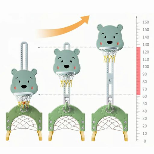 Set de joaca pentru copii 4 in 1 cu inaltime reglabila, in mai multe culori