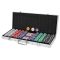 Set poker 500 piese in geanta aluminiu