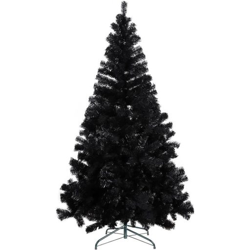 Brad artificial negru, 180cm 708ramuri