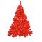 Brad artificial rosu, 180cm 708ramuri