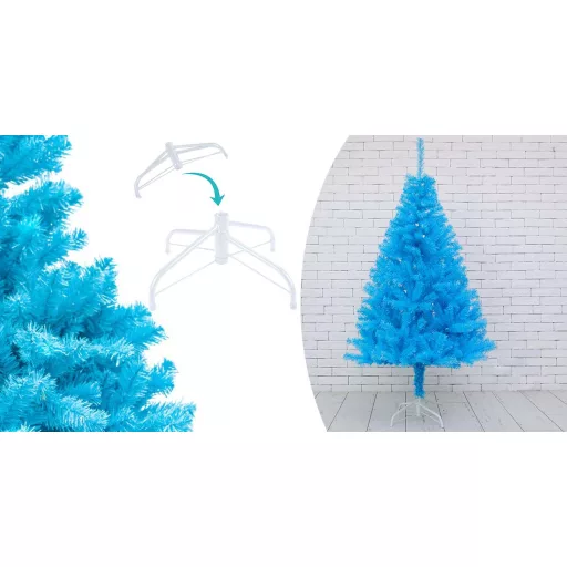 Brad artificial albastru - in mai multe dimensiuni