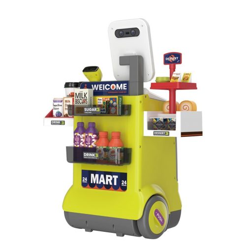 Supermarket de jucarie mobil, 48 piese