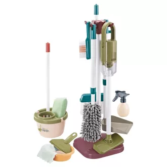 Set de curatenie de jucarie cu aspirator vertical