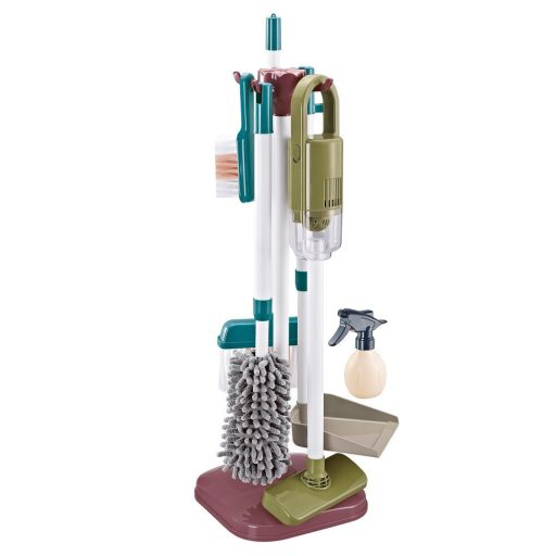 Set de curatenie de jucarie cu aspirator vertical