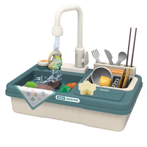 Chiuveta de jucarie 23 piese, albastru