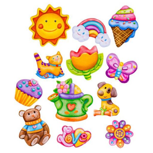 Set de confectionat magneti frigider de jucarie