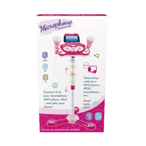 Set microfon vertical, 2 persoane