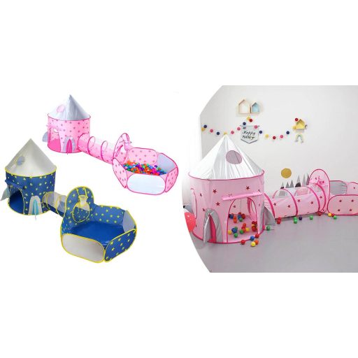 Cort de joaca 3 in 1, in mai multe culori