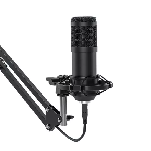 Microfon studio de birou, cu conector USB