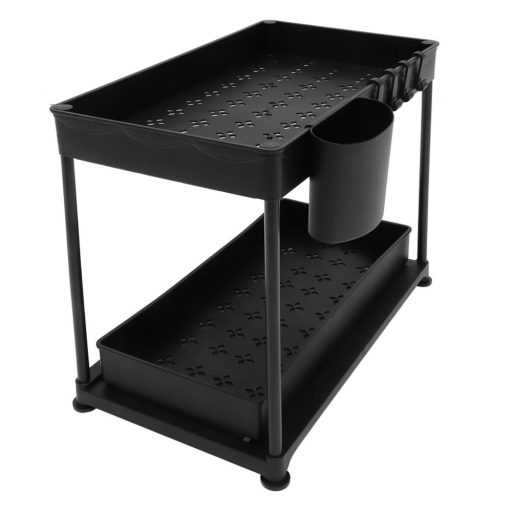 Suport de organizare pe 2 niveluri, sub chiuveta, 2 buc- in mai multe culori